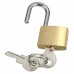 18mm Brass padlock with 3 x keys